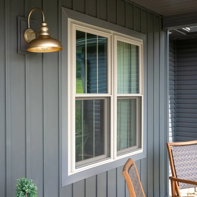 Double-hung windows